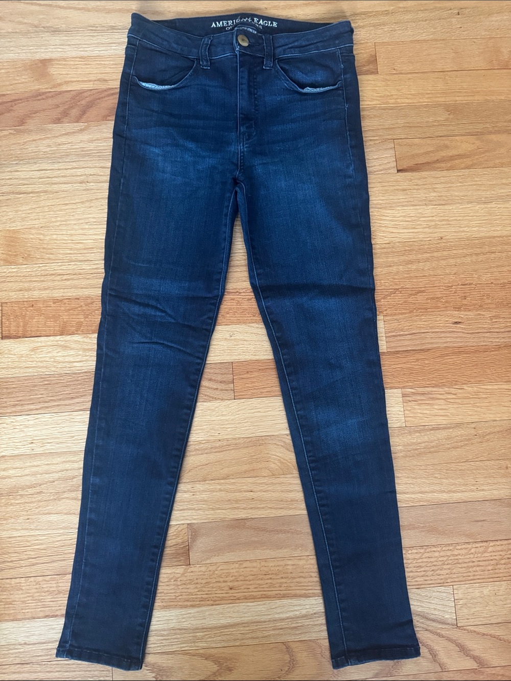 American Eagle Outfitters Dark Skinny Jeans, 8